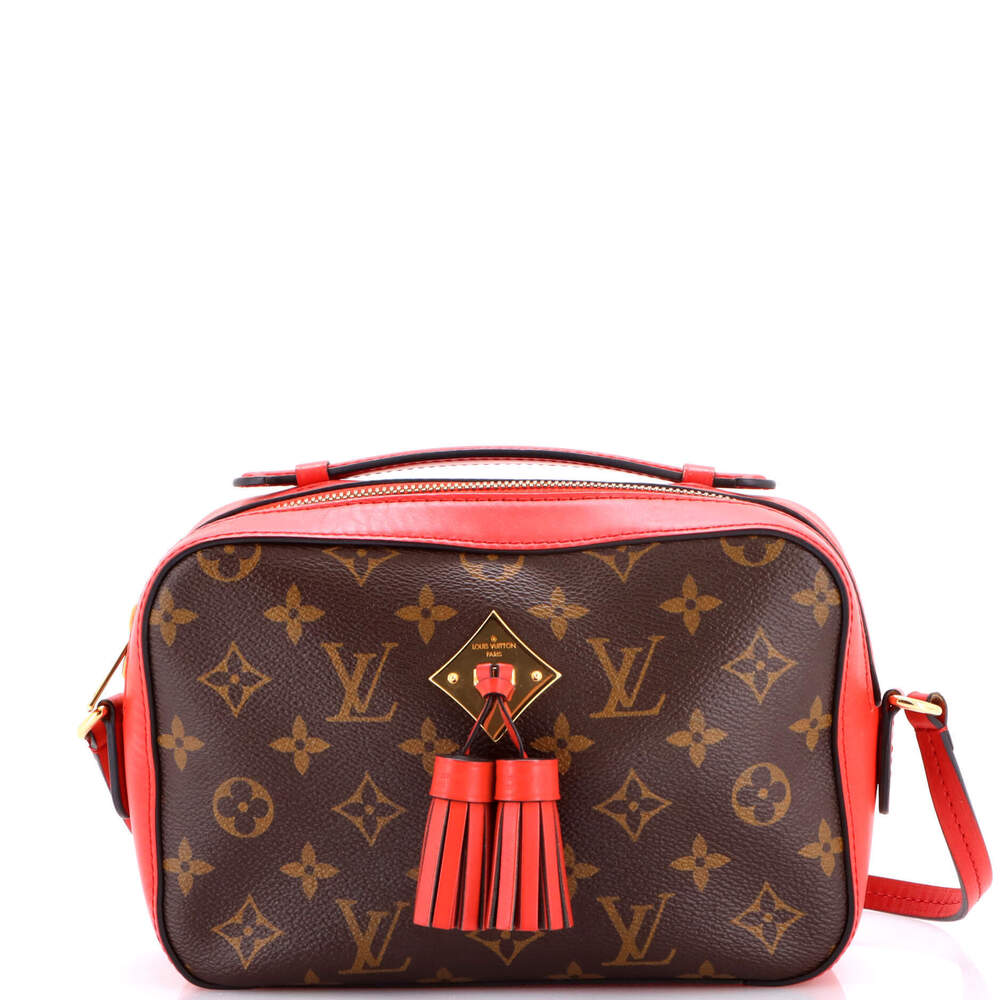 Louis Vuitton Saintonge Handbag Monogram Canvas with Leather - Picture 1 of 8